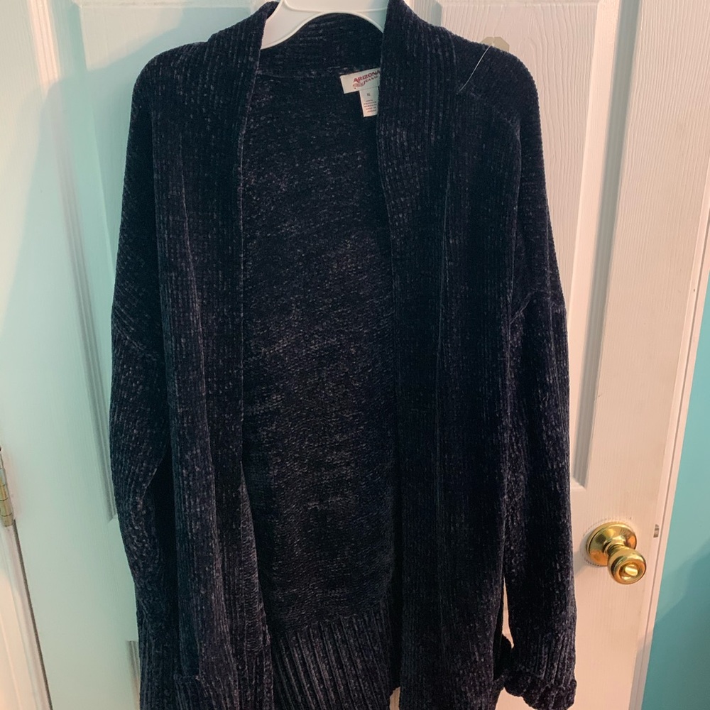 Blue Cardigan